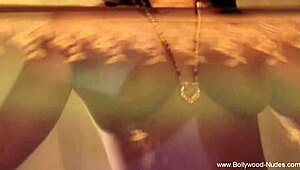 bollywood brunette teases in nude dance