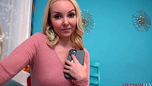 Blonde stepmom Aaliyah Love gets fucked hard in pussy by big dick Anthony Pierce.