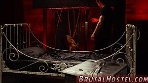 Jade’s birthday is a BDSM gangbang with a bondage candle in her pussy.