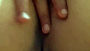 Aurora Estelar rocks long video in sexy calaverita dress for solo fun