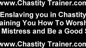 Your Cock Gets Locked Up Long