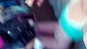 The girl next door is cumming in her panties while moaning loudly