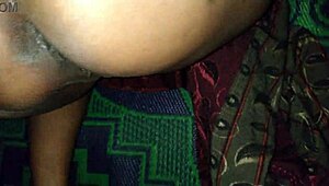 One night with marathi bhabhi, shaved pussy and ass creampie!