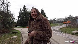 german scout doing anal casting sex with freckled maid cora love! 😘