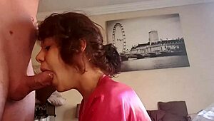 I get an early morning blowjob and handjob until I cum.