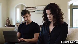 step son gets lucky with mommy in family lust