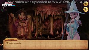 I-I can't believe the tall sexy princess in Quest demo has such big boobs!