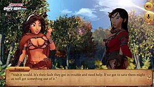 I-I can't believe the tall sexy princess in Quest demo has such big boobs!