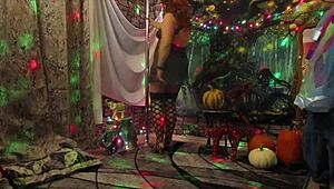 Hotwife Steffi Green Chemise Pussy Dance Alt Version