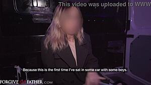 Roughly Fuck Waitress in Van!