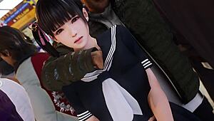 Koharu’s wild ride on the anime train ends with a hot scene.