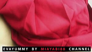 Intense fucking of thai student whore in doggystyle creampie with shaved cock.