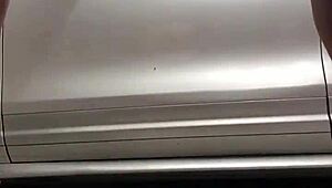 Gay Spying in Gym Garage