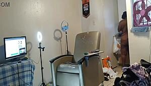 WOW! Check Out This Chubby Mexican Gilf With Amazing Black Pussy!