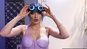 jewelz blu feels intense pleasure fucking her boss connie perignon with a big cock dude