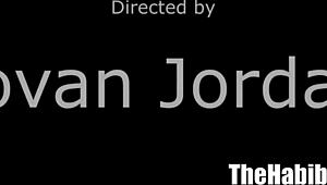 melanie muse's thick big booty gets sucked and spit on by jovan jordan's monster bbc