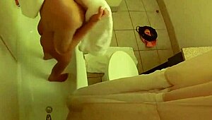 Brett Rossi Enjoys Relaxing Shower Session.