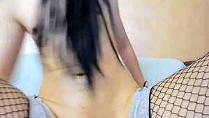 big ass bouncing on dildo with perky tits