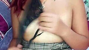 Oh God, She's Masturbating So Hard She's Squirting Everywhere!