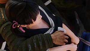 Koharu’s wild ride on the anime train ends with a hot scene.