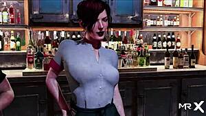 Fashionbusiness - Inserted Deep into Pussy in Men's Toilet E2 11