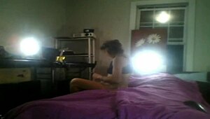 WOW! Check Out This Chubby Mexican Gilf With Amazing Black Pussy!