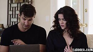 step son gets lucky with mommy in family lust