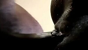 WOW! Check Out This Chubby Mexican Gilf With Amazing Black Pussy!