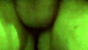 Close-up of wet pussy orgasm with big cock piercing