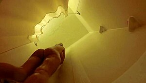 Brett Rossi Enjoys Relaxing Shower Session.