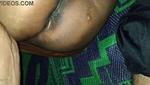 One night with marathi bhabhi, shaved pussy and ass creampie!