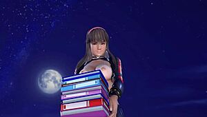 Doaxvv Hitomi Teases Topless On Beach.