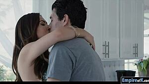 playful babe melissa moore feels the deep ram in her throat