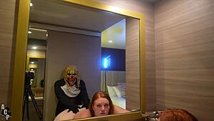 Julie Ginger's 70in Ass Fucked Hard by Housekeeper! Damn!