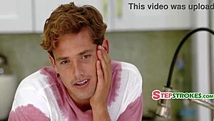 Petite Blonde Teen Lets Stepbro Nail Her Before BFF. Threesome Ignites as Friend Gets Aroused!