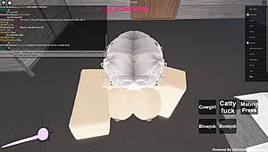 58 Roblox Whore Rides Cowgirl and Takes Anal