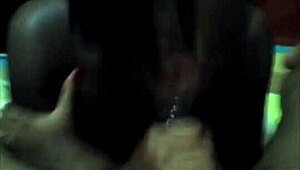 Ebony Teen Deepthroating Cock Non-Stop, Sucking And Swallowing Cum - Mastermeat1.