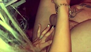 blonde slut gives prostate massage and rimjob 😏