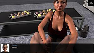 is this hentai slut fingering herself?