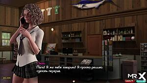 Treasureofnadia - Salesgirl Gets Ass Fucked Hard in Episode 77. Raw Action in Anime Style.