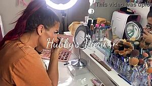 Elite BBC Only Hotwife Brooke Blaze Licks Ass