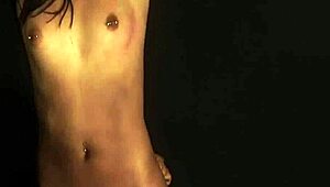 Slim Teen Gina's First BDSM Experience!