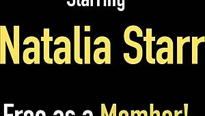 Chad pours his sperm all over natalia starrs pretty face after sex