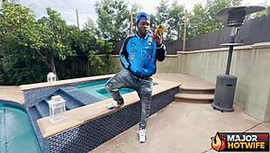 i can't get enough of curvy freckled peaches taking rome major's cock so deep