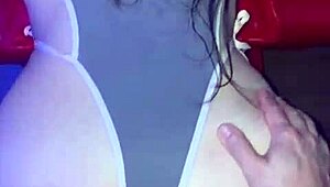 Wife Bends Over for Doggystyle with Old Cuckold