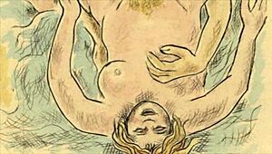 vintage hentai illustration turns erotic