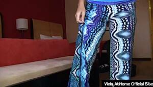 Naughty Milf Sonya Poses Seductively in Bed, Shaking Her Thick Ass