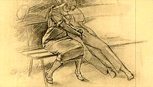 vintage hentai illustration turns erotic