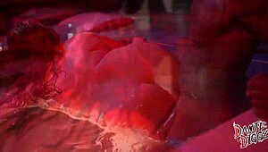 kinky katie bbw hotwife takes bbc in hot tub