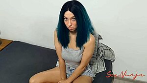 my step sister doing porn in shorts and monster cock fetish